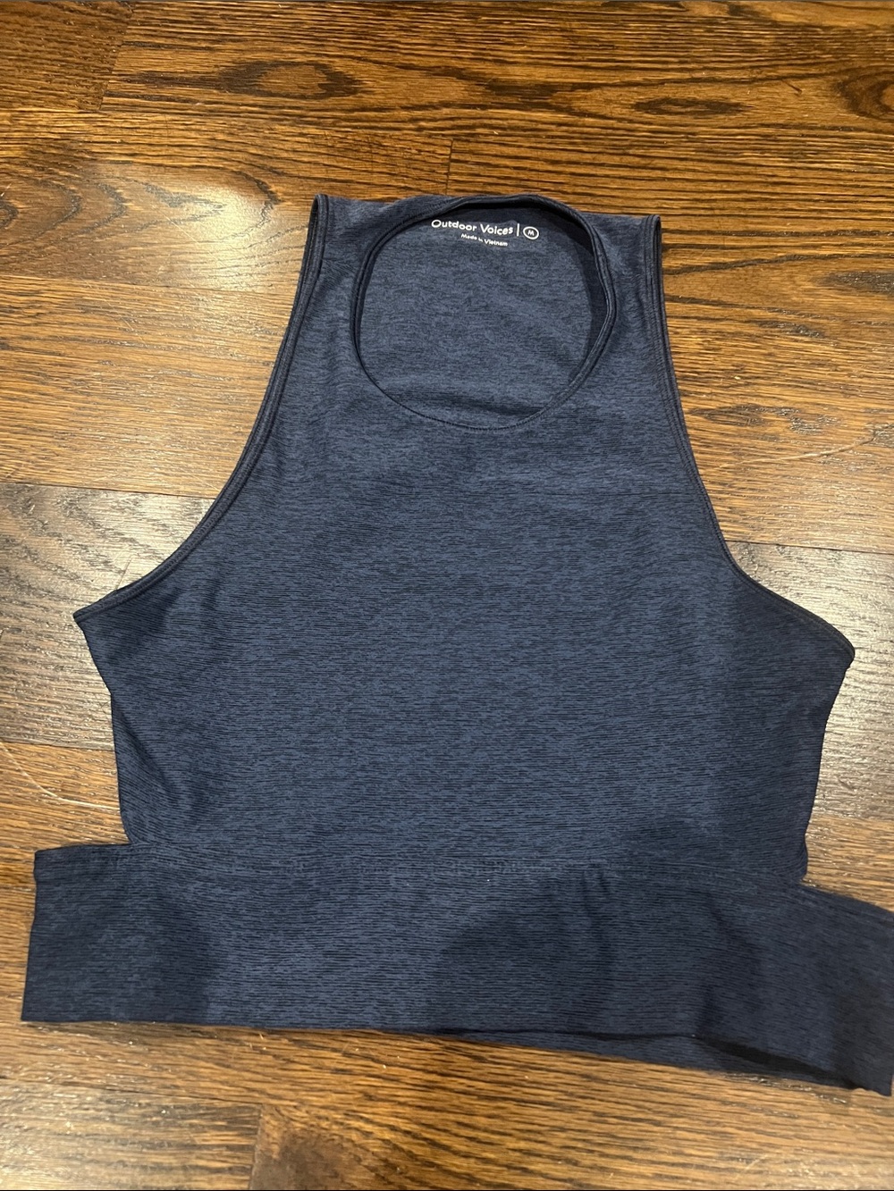 Outdoor Voices Navy Crop Tank